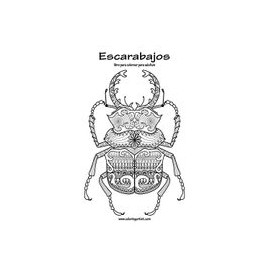 Escarabajos Libro Para Colorear Para Adultos 1: Volume 1