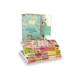 The Julia Rothman Collection: Farm Anatomy, Nature Anatomy, and Food Anatomy (libro en Inglés)