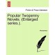popular twopenny novels. (enlarged series.).