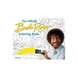 The bob Ross Coloring Book (libro en Inglés)