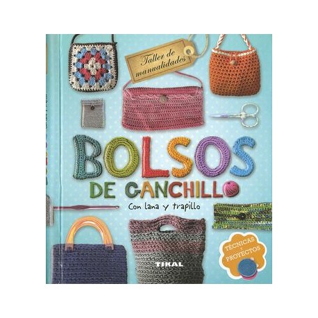 Bolsos de Ganchillo con Lana y Trapillo
