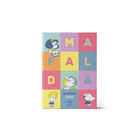 Agenda 2023 Mafalda [Tapa Personajes] [Dos Paginas por Semana]