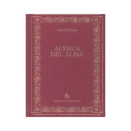 Acerca del Alma