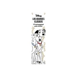 Marcapáginas para colorear Disney Grandes clásicos (Hachette Heroes