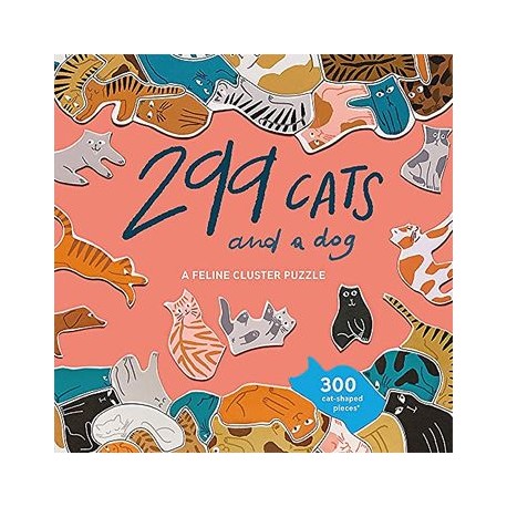 299 Cats and a Dog. (libro en Inglés)