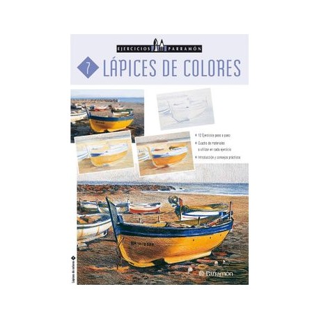 Lapices de Colores: 12 Ejercicios Paso a Paso (Ejercicios Parramo n 7)