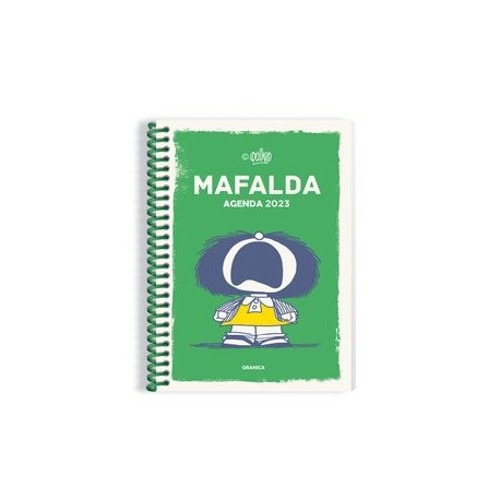Agenda Mafalda 2023 Anillada Feminista (Verde)