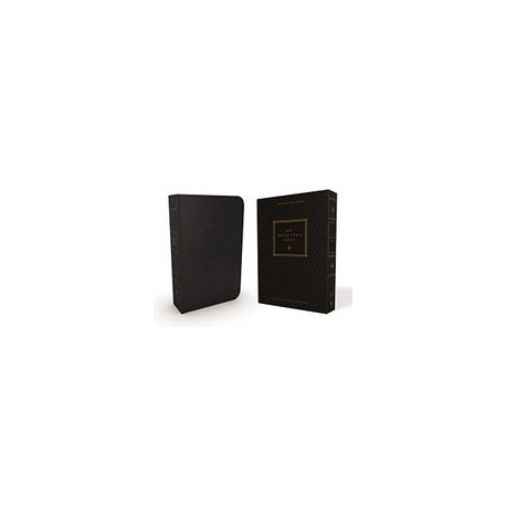 KJV MINISTERS BIBLE GENUINE LEATHER BLACK COMF Format: GL (libro en Inglés)