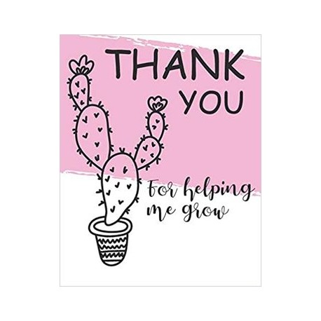 Thank You for Helping Me Grow (libro en inglés)