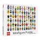 Lego Minifigure Puzzle (libro en Inglés)