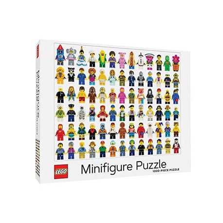 Lego Minifigure Puzzle (libro en Inglés)