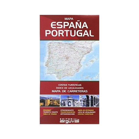 Mapa de España y Portugal