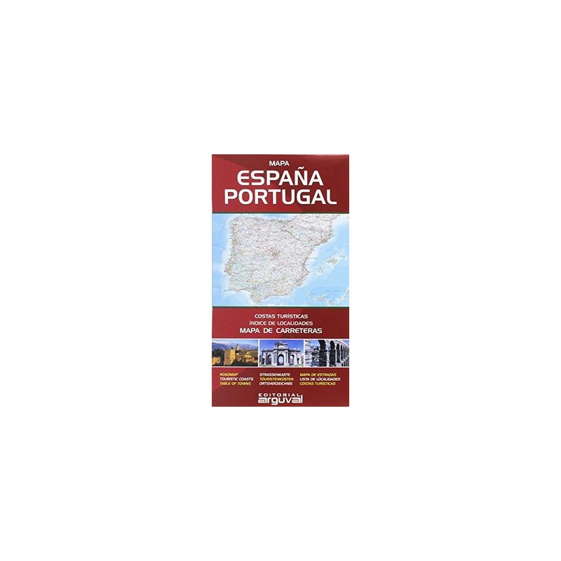 Mapa De España Y Portugal LibrerÍa Mil Trazos 7289