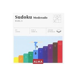 Sudoku Moderado. Nivel 5 (cuadrados de diversión)
