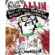 Gg Allin: Rock and Roll Terrorist Activity and Coloring Book (libro en Inglés)