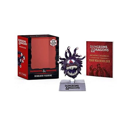 Dungeons & Dragons: Beholder Figurine: With Glowing Eye! (rp Minis) (libro en Inglés)