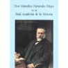 don marcelino menendez pelayo en real academia historia